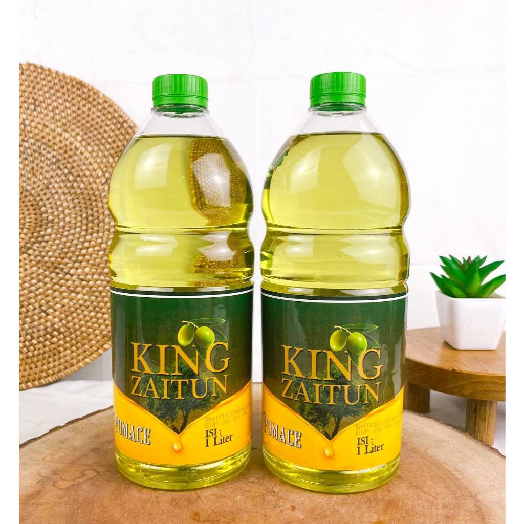 

Minyak Zaitun KING Pomace Olive Oil Untuk Masak Asli Spanyol 1 Liter