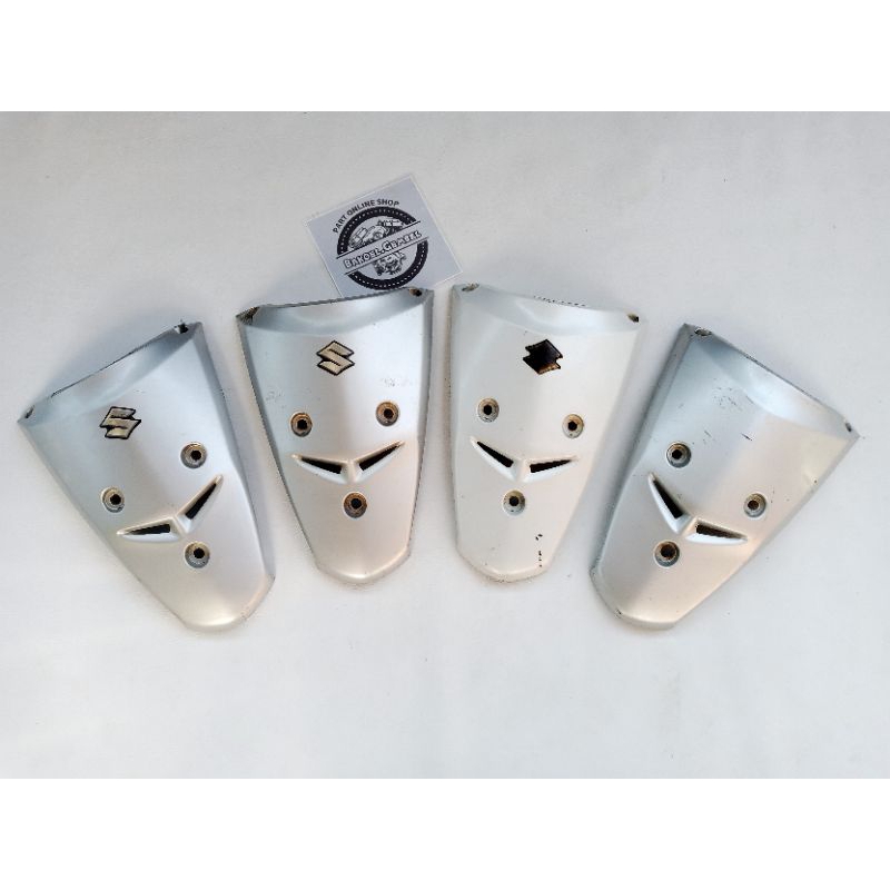Cover panel dasi depan Shogun 125 R Shogun 125 Sp Silver original copotan