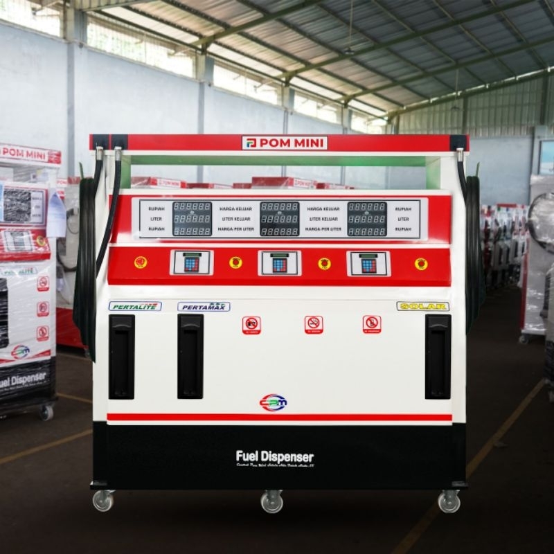 POM MINI - Pertamini Digital 3 Nozzle 3 x 110 Liter (Produk CPM)