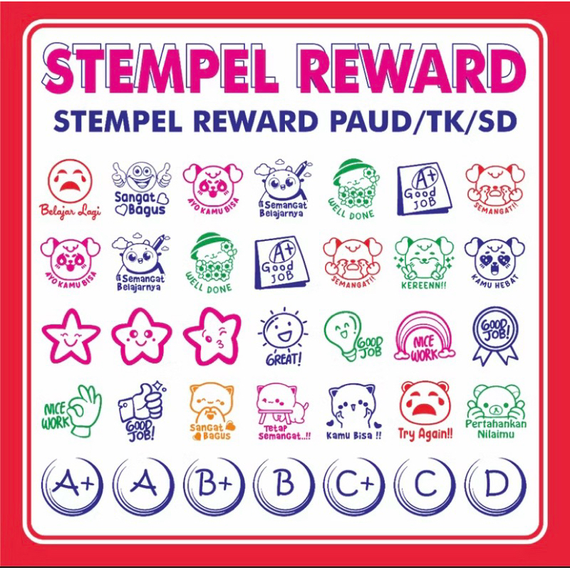 

STEMPEL REWARD PAUD / TK / SD