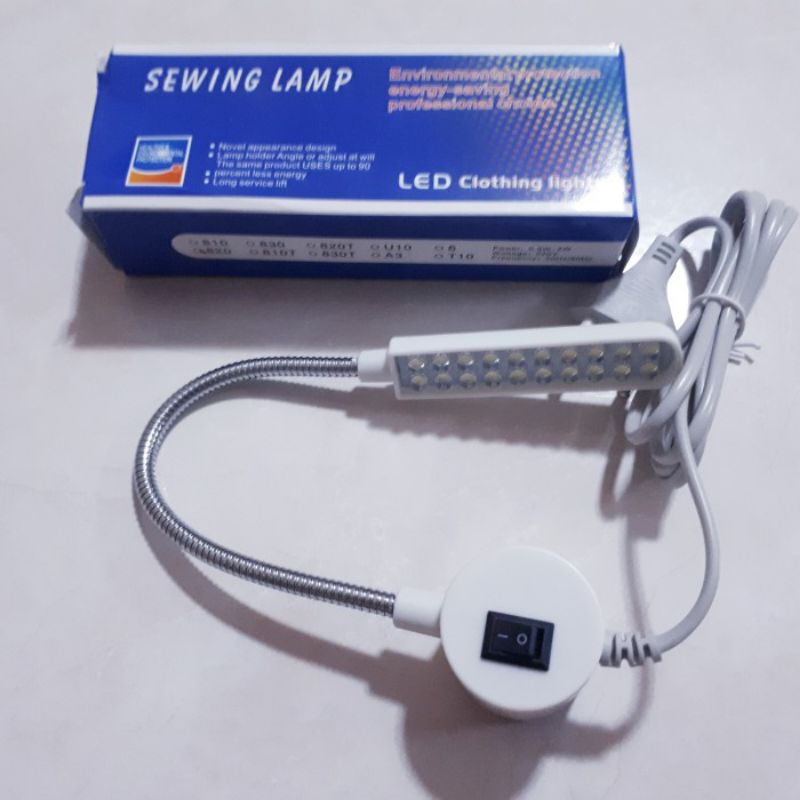 lampu LED jahit
