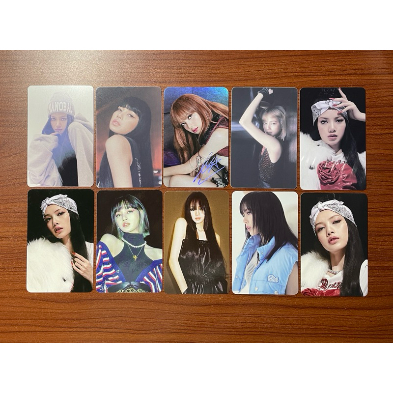 OFFICIAL PHOTOCARD PC LISA LALISA BLACKPINK PART 6
