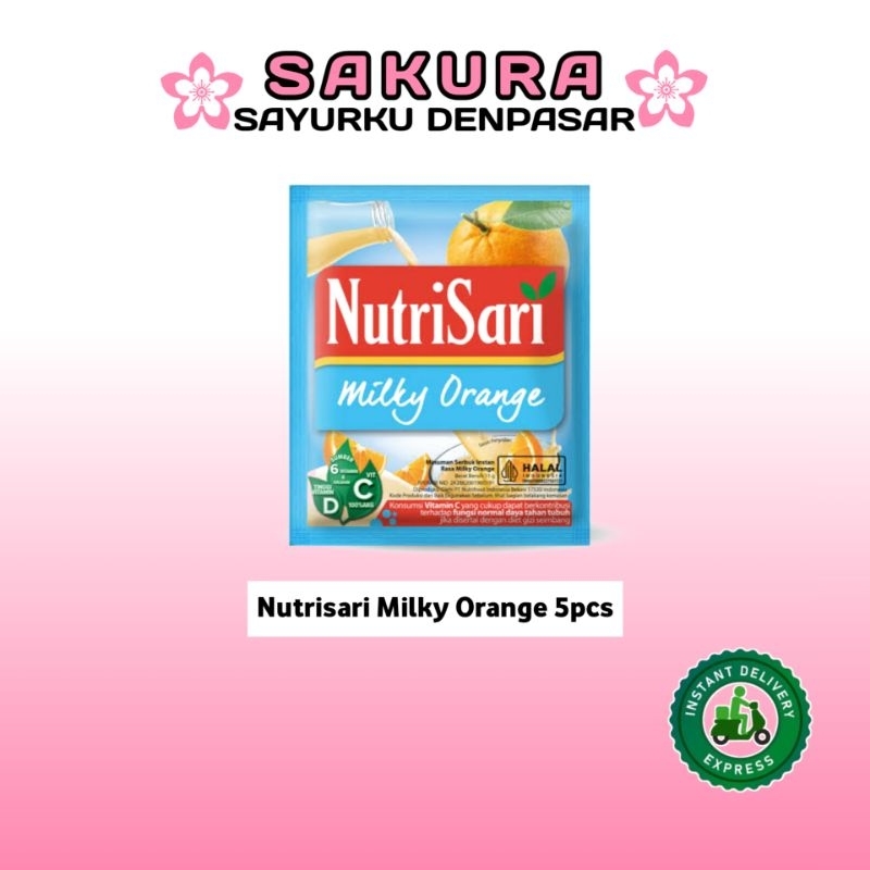 

Nutrisari Milky Orange 5pcs - SAKURA