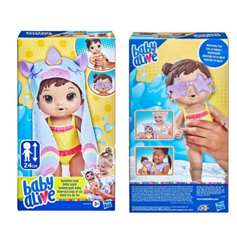 BABY ALIVE SUNSHINE BATH LOVE ORIGINAL - boneka mandi bayi asli Kidz Station