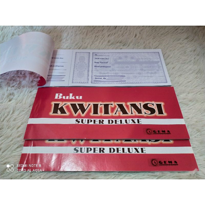 

Buku Kwitansi Super Deluxe Gema
