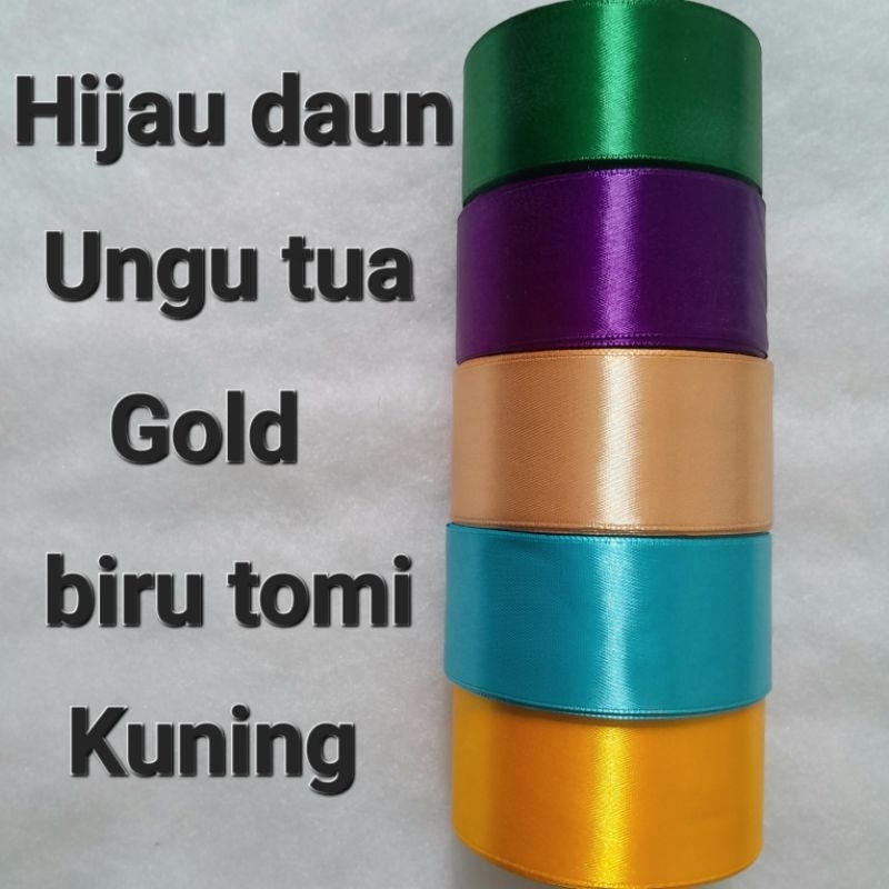 

PITA SATIN 4 CM / 1 ½ inchi [METERAN]