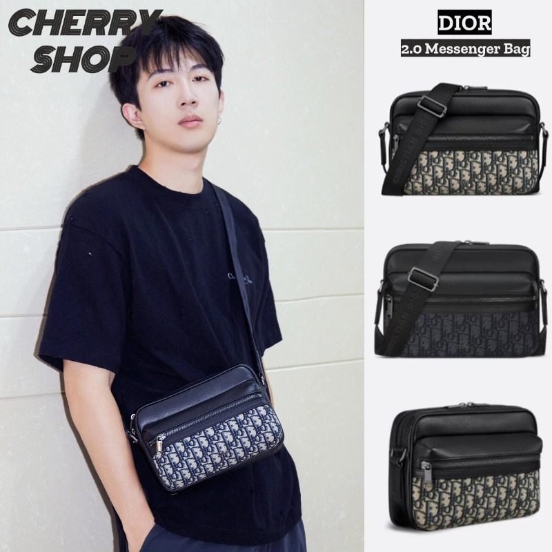 ✨Dior Rider 2.0 Zippered Men's Messenger Bag