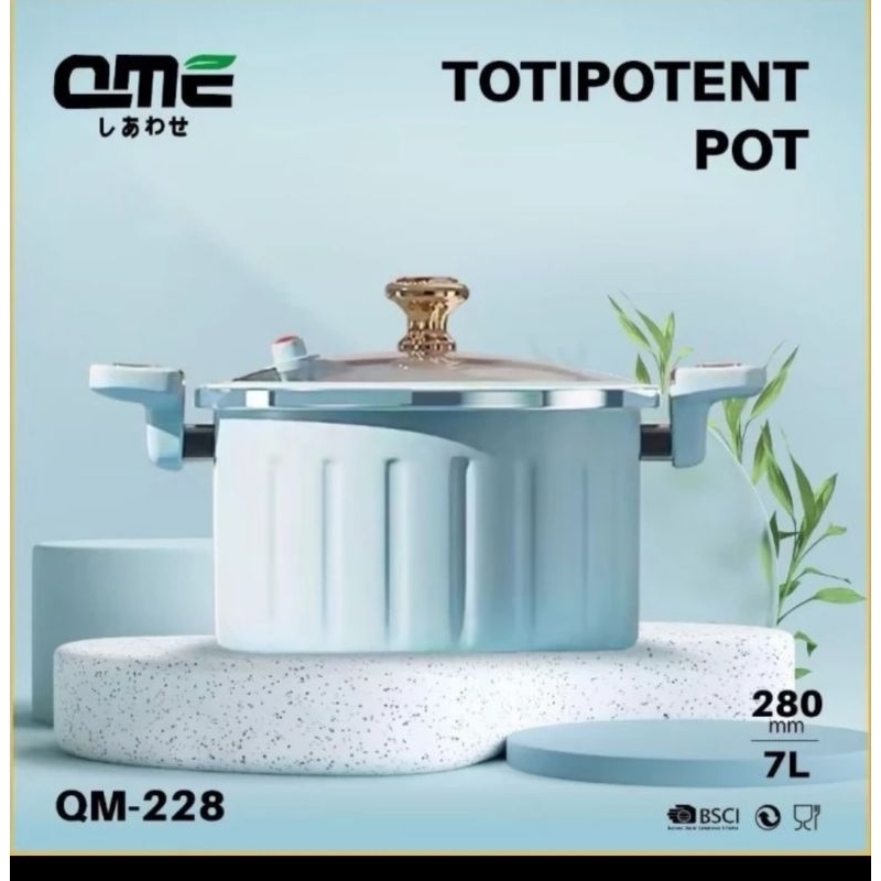 panci presto low pressure 7 liter totipotent pot QME