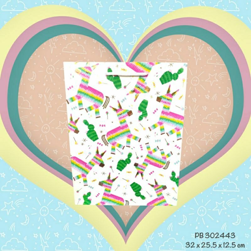 

TOKO ANQA-Tas Kado Gift Bag Paper Bag 32 x 25.5 x 12.5cm PB 302443