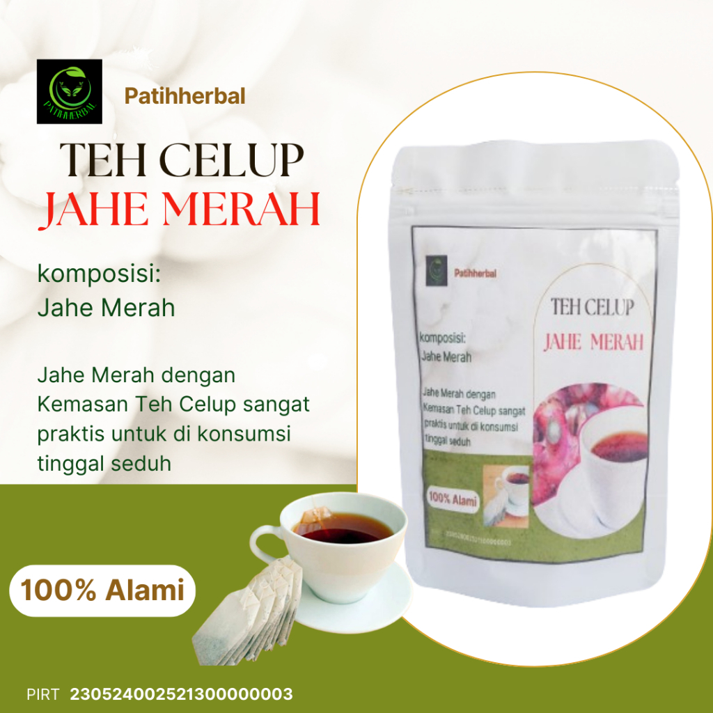 

Teh Celup Jahe Merah Asli Original isi 20