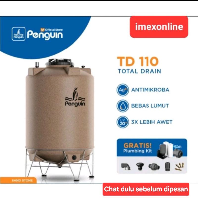 TANGKI PENGUIN -TD 110 (1050 LITER )