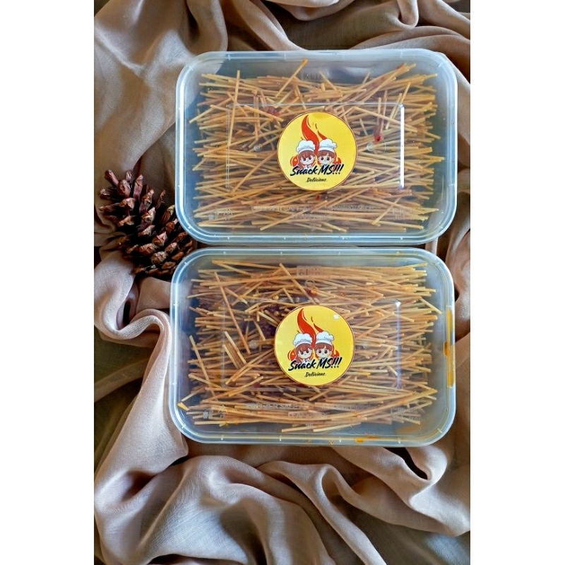 

(PREMIUM) Mie Lidi kemasan box 250g Pedas Cabe Asli Bumbu Basah