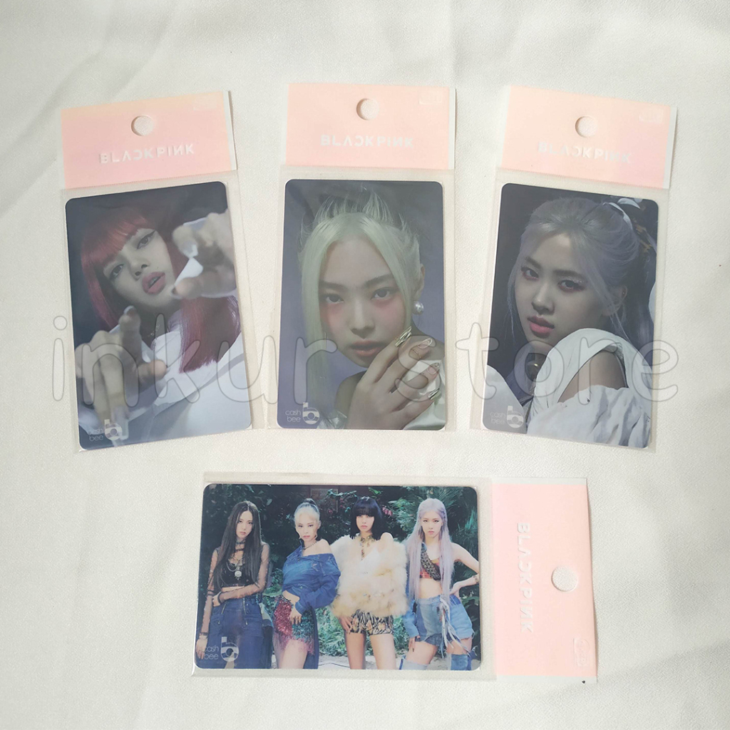 [SEALED] Official Blackpink Cashbee How You Like That Lisa Jennie Rose Limited Edition