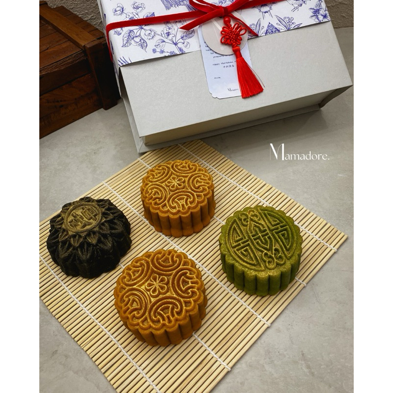 

Mamadore Large Mooncake Kue Bulan Vegan