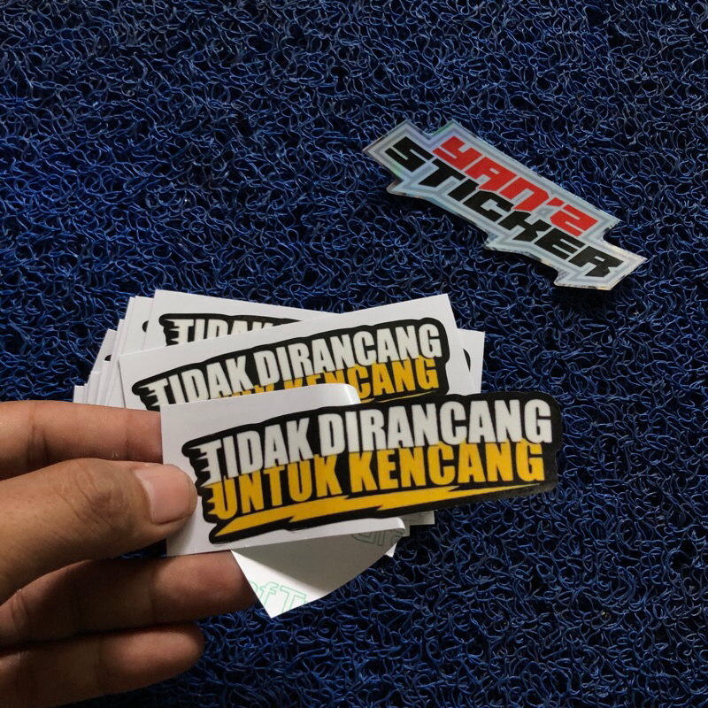 

sticker tidak dirancang untuk kencang 039