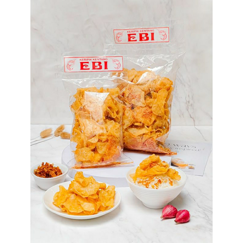 

Kripik Kentang Ebi Bawang Goreng 200 gram