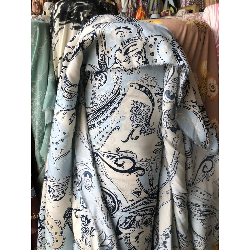 KAIN KATUN RAYON VISCOSE PREMIUM | KATUN RAYON MOTIF PREMIUM | KAIN RAYON MOTIF BAGUS | KATUN RAYON 