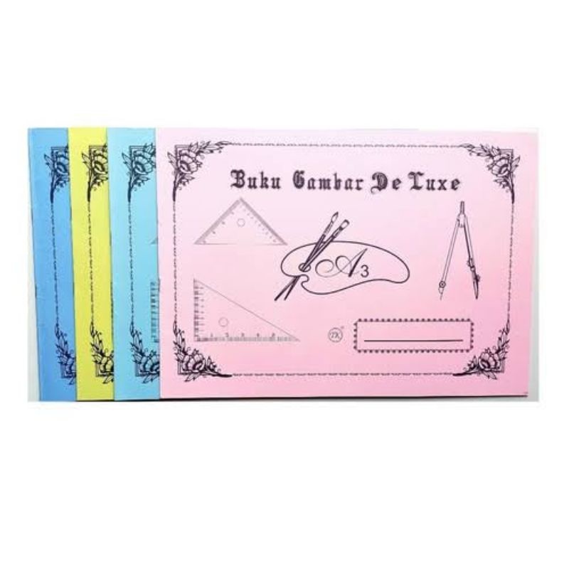 

10Buah Buku Gambar A3 Buku Gambar A3 Deluxe