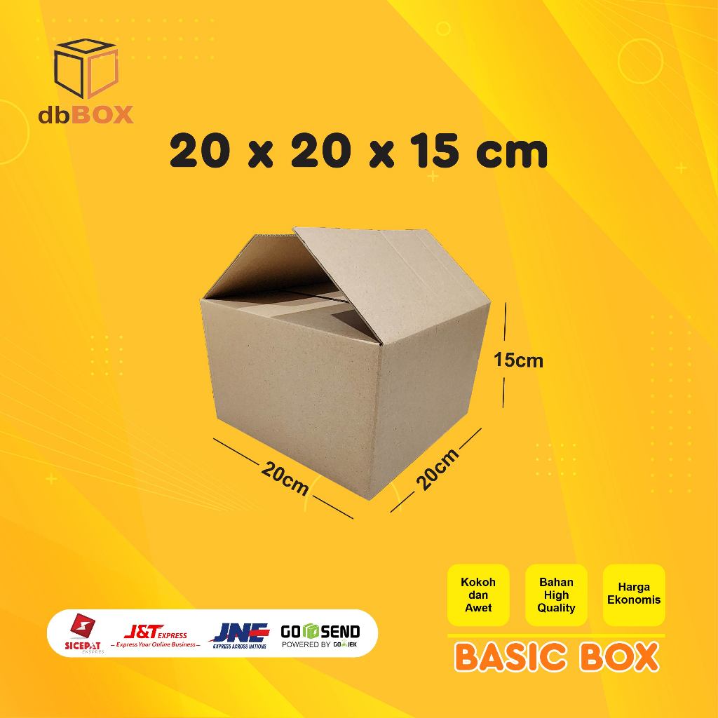 

BOX KARDUS 20x20x15 cm DUS PACKING