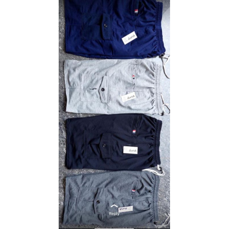 CELANA KARGO PENDEK PRIA | CELANA PENDEK | CELANA KANTONG SAMPING