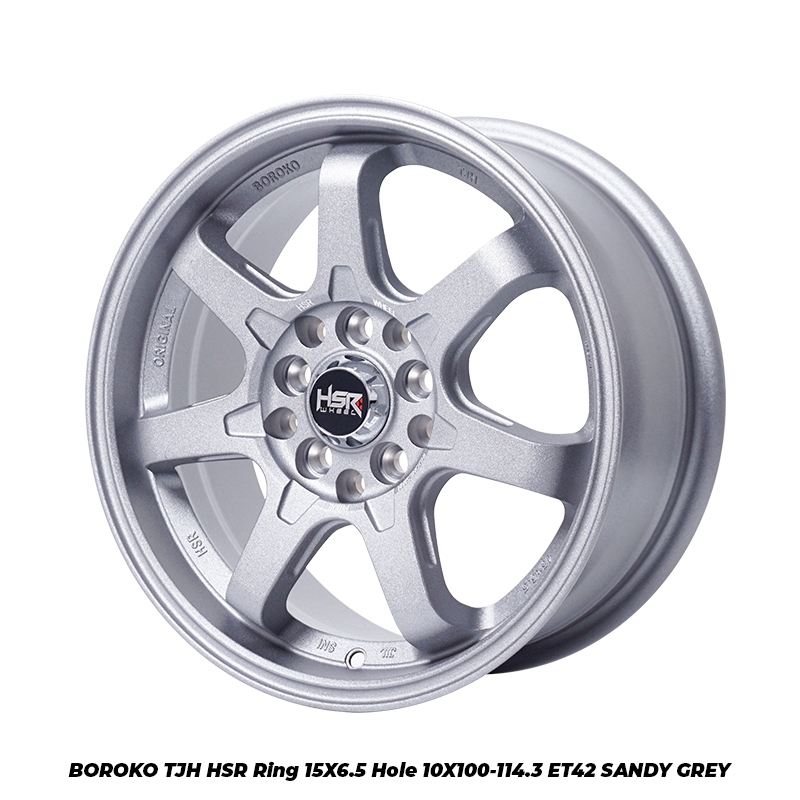 VELG MOBIL SUZUKI ERTIGA RING 15 NEW HSR BOROKO TJH SEMI GREY