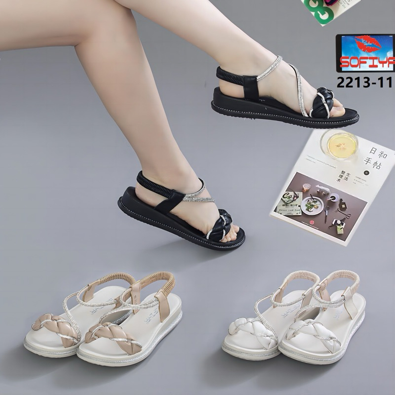 Sendal wedges sofiya import ORIGINAL