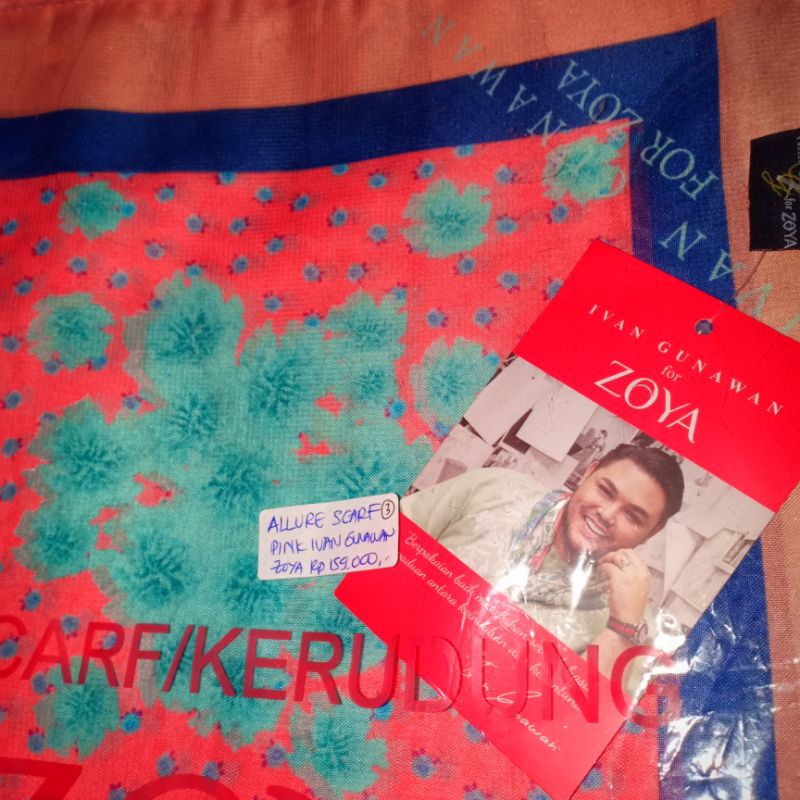 Jilbab Zoya Allure Orange Scarf Ivan Gunawan Hijab,Ready Famous Pink,Salva Gold Mustard,Femira Terac