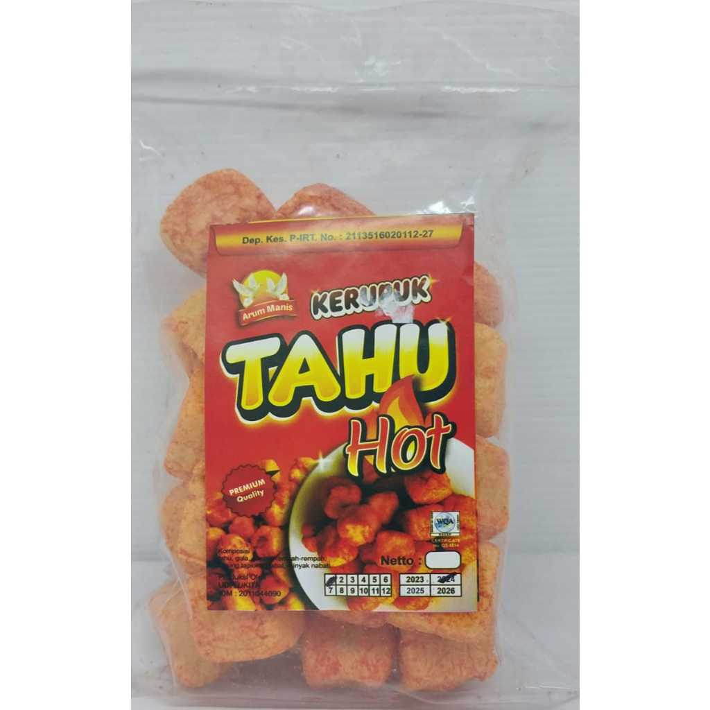 

Aneka Camilan Kerupuk Tahu Camilan Nusantara Varian Pedas Kemasan Ekonomis Gurih 50 Gr