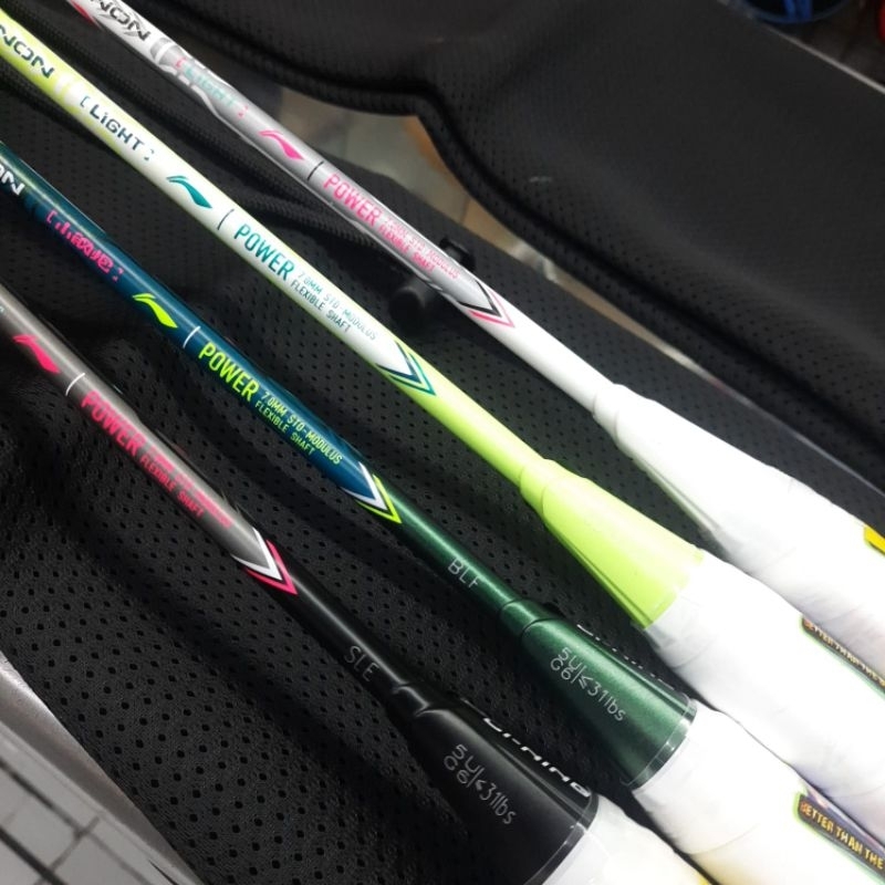 RK RAKET BADMINTON LINING AXFORCE CANNON SERIES - RAKET LINING AXFORCE CANNON SERIES (WHITE - BLACK