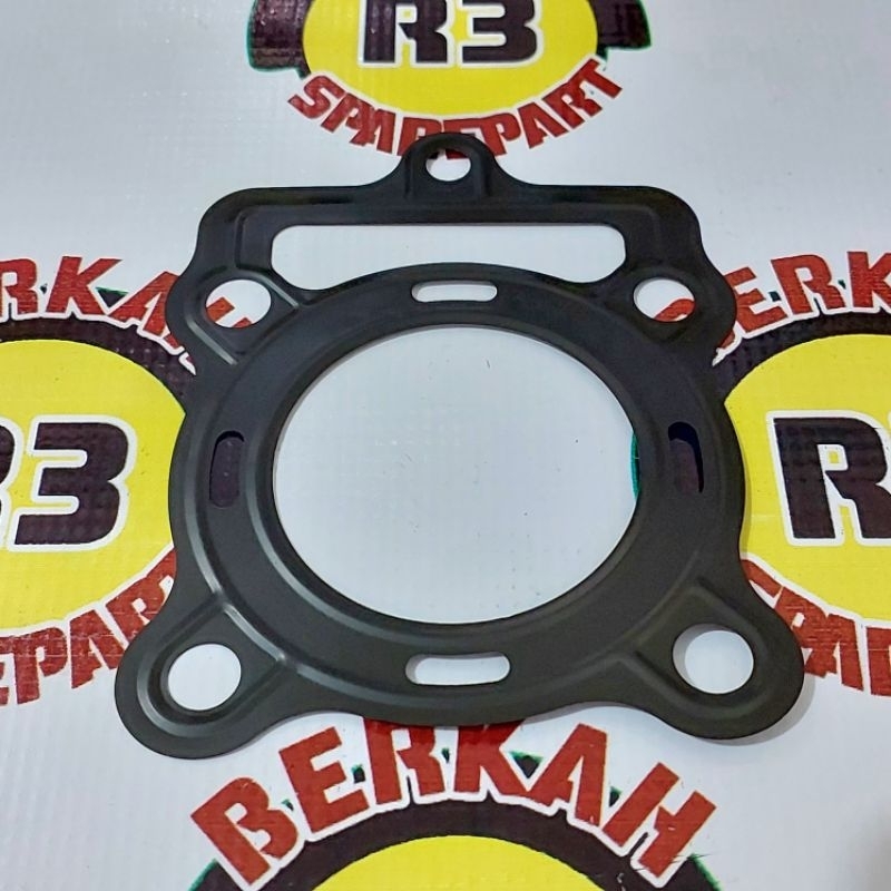 Gasket paking besi seng silinder head Viar Kaisar radiator motor roda tiga -Sedia sparepart motor ro