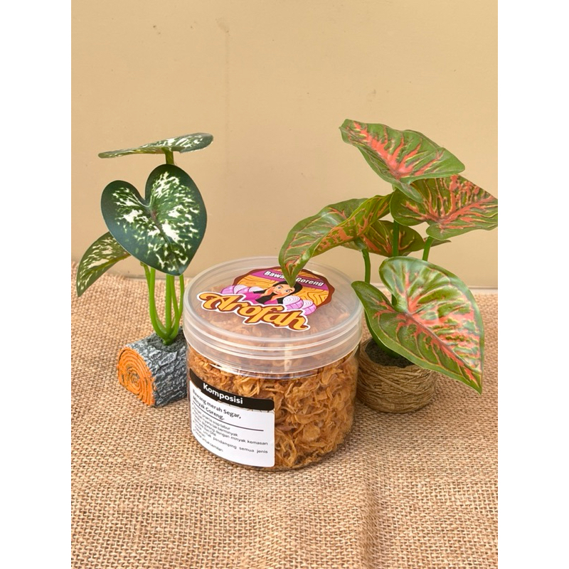 

Bawang goreng - Brambang goreng renyah - Bawang merah goreng 150gr