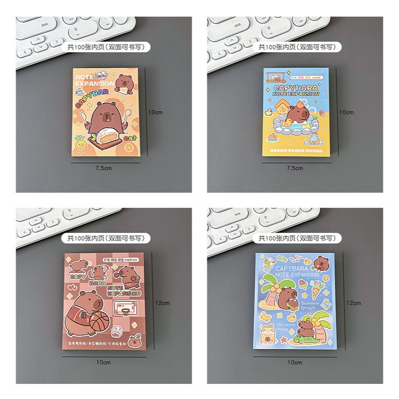 

NOTE EXPANSION CAPYBARA KAPIBARA STICKY NOTES EXPANSION CATATAN TEMPEL EXPANSI (UKURAN BESAR)