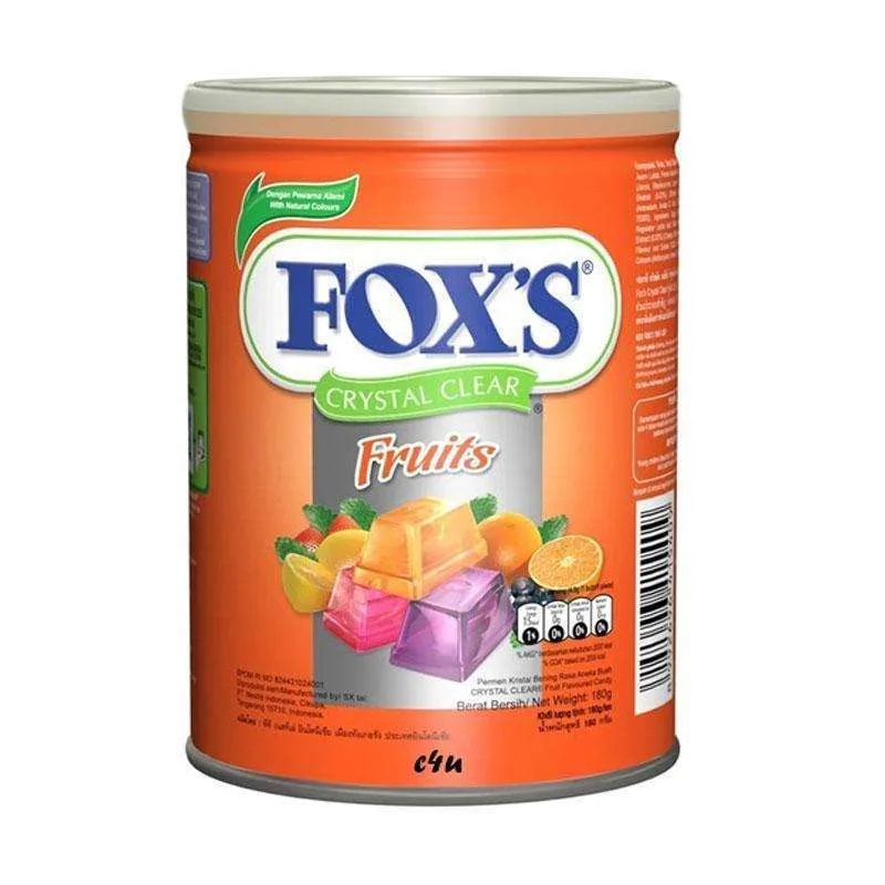 

FOX Fruits 180G TIN[KALENG] PROMO TERMURAH