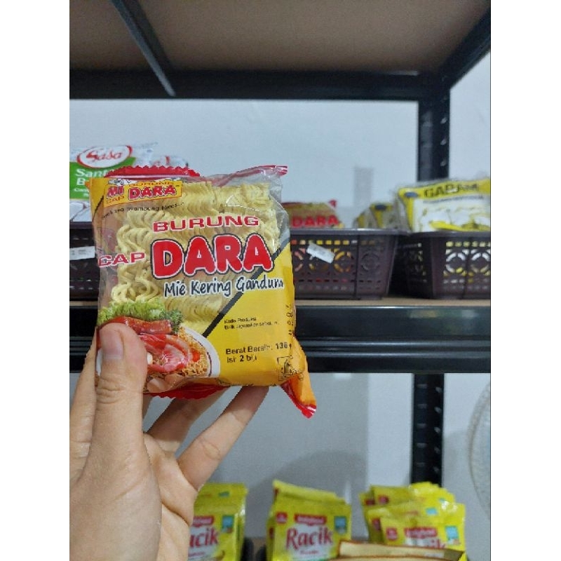 

Mie Burung Dara isi 2 kemasan 136gr