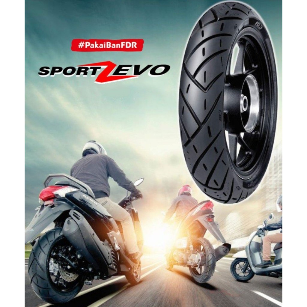 (BAYAR DITEMPAT) BAN FDR 110/80-14 SPORT ZEVO, SPORT XR EVO TUBELESS Ban Motor ADV 150, AEROX 155,