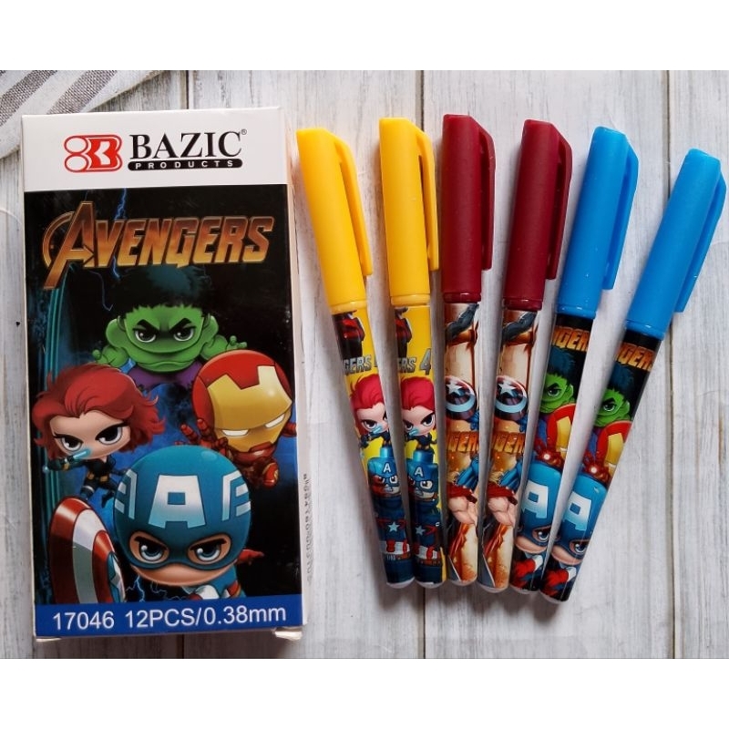 

(12PC) BULPEN GEL BAZIC 17046 0.38 MOTIF AVENGER