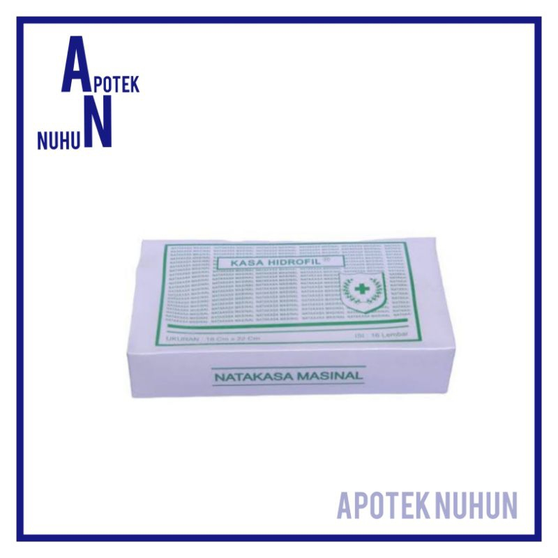 Kain Kasa Steril Kotak Isi 12 Lembar | Kassa Verban Perban Luka Sakit