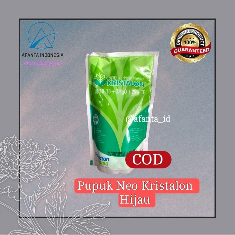 Pupuk Majemuk - Neo kristalon Hijau