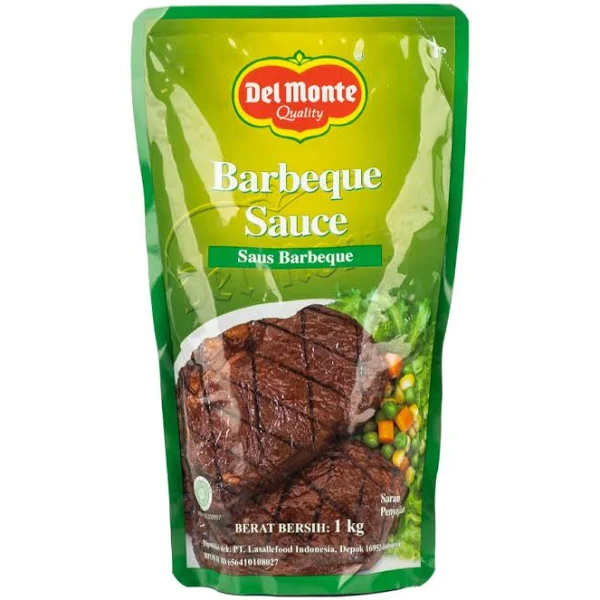 

Barbeque Sauce Del Monte 1kg BBQ Pouch