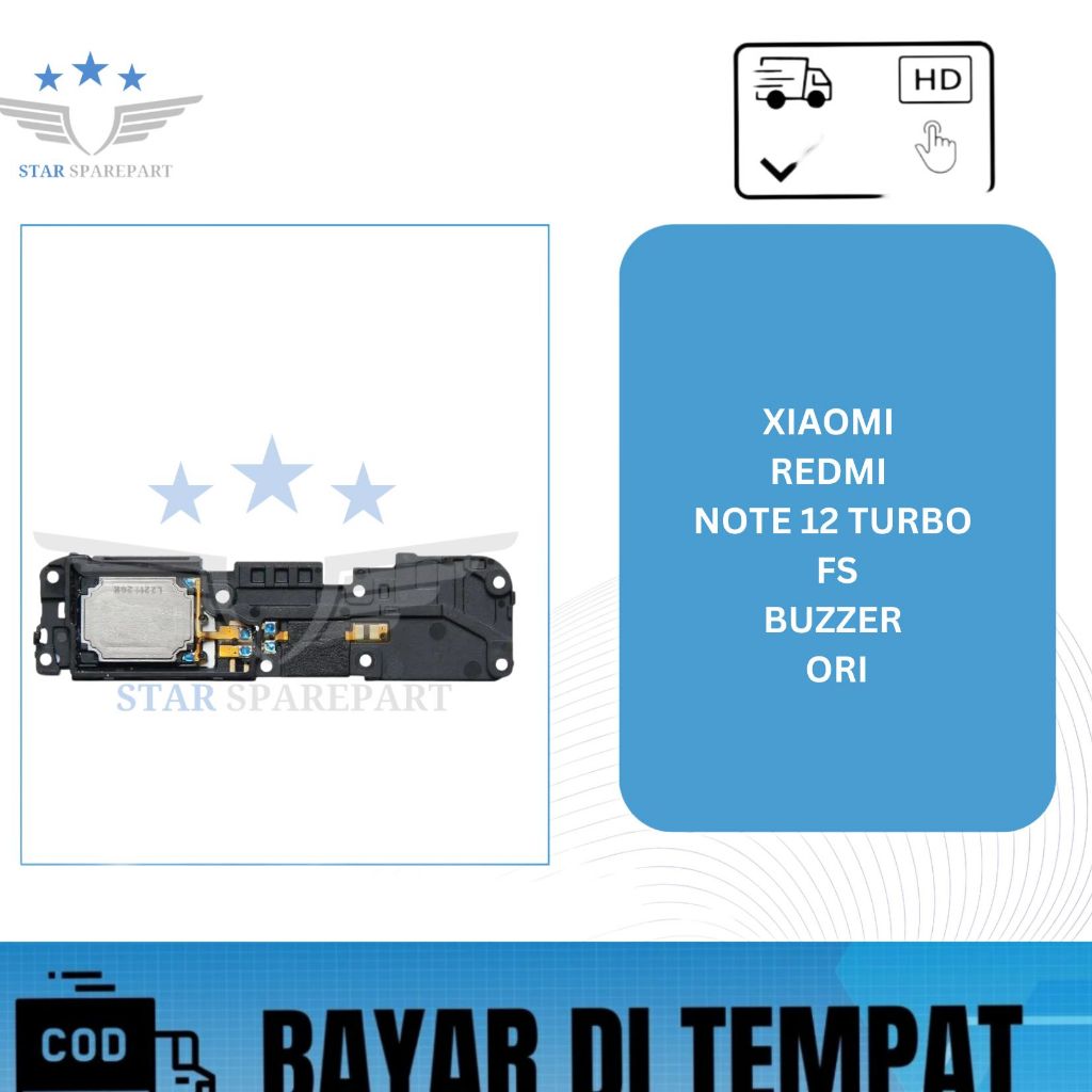 BUZZER XIAOMI REDMI NOTE 12 TURBO FS ORI