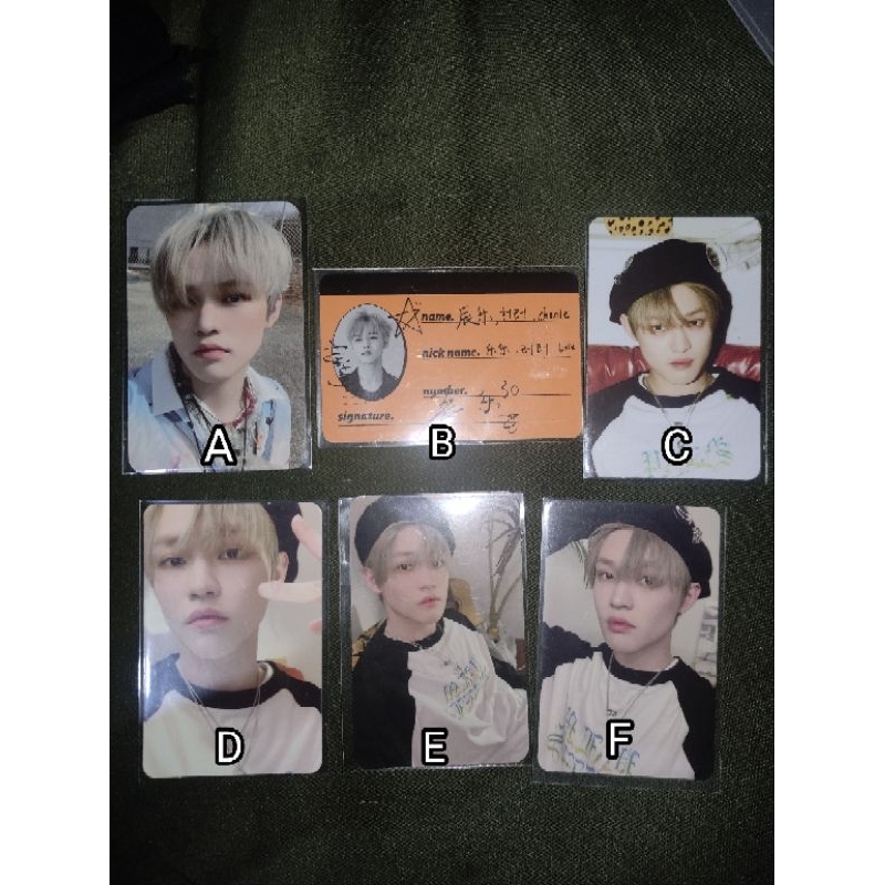 Chenle photocard official NCT DREAM HOT SAUCE