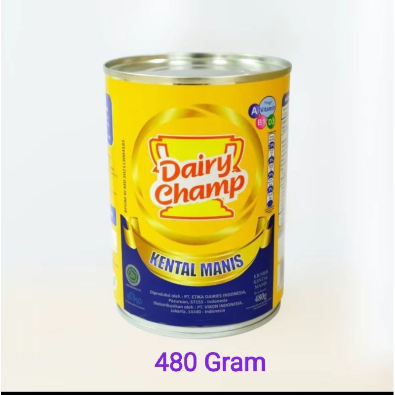 

SUSU KENTAL MANIS DAIRY CHAMP 480 GR