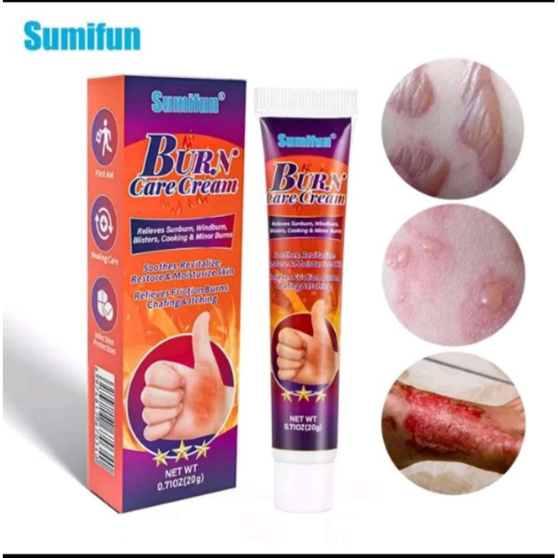 SUMIFUN Salep Luka Bakar / Penghilang Bekas Luka / Cream Bekas Luka / Salep Bekas Luka 20gr