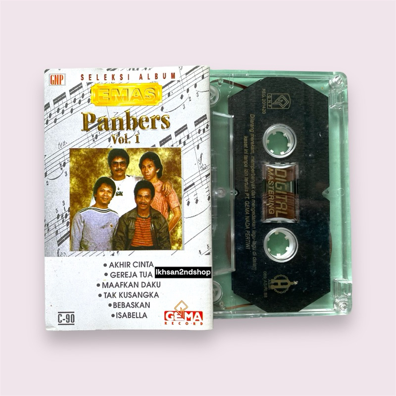 Kaset Pita Panbers - Seleksi Album Emas Vol. 1
