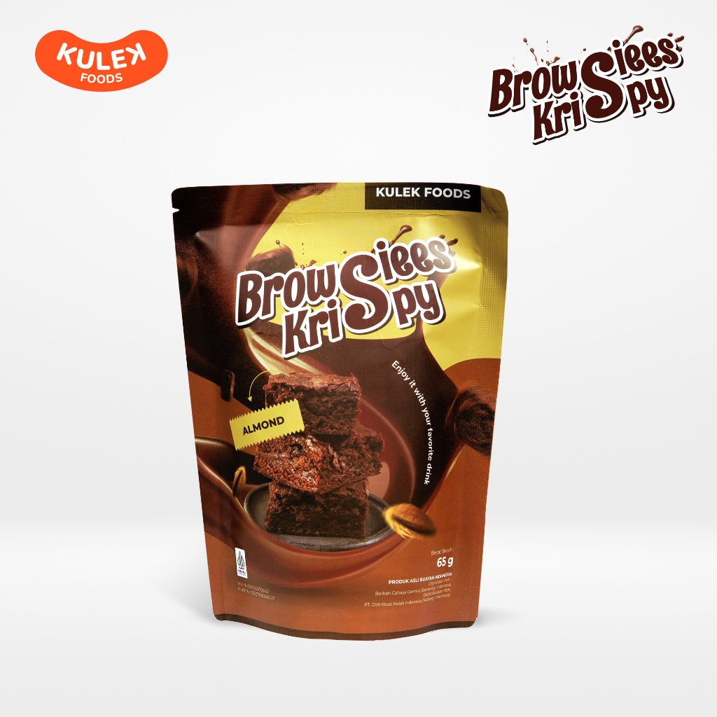 

Kulek Foods Browsiees Crispy (Brownies Crispy) Almond 65g