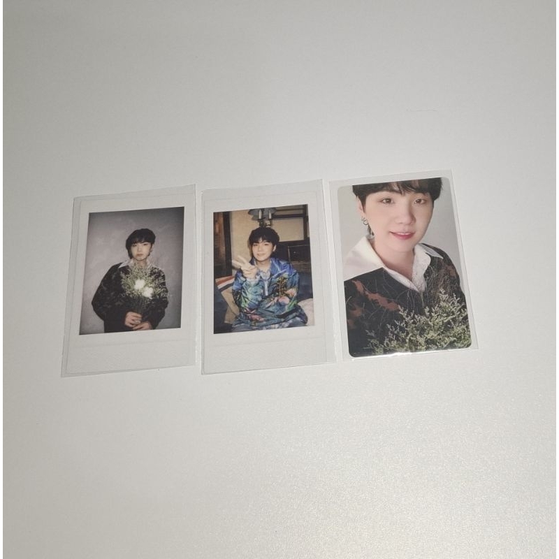 [PHOTOCARD OFFICIAL BTS SUGA] PC DECO KIT