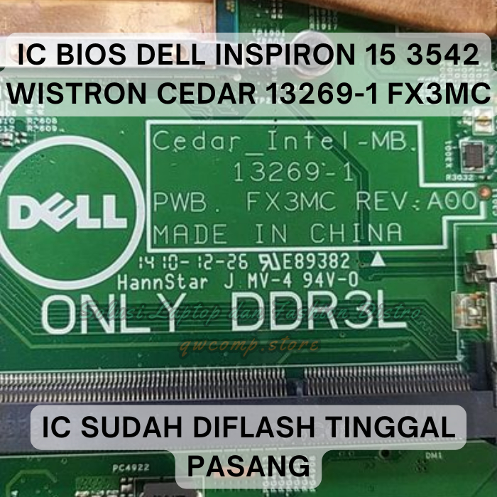 IC Bios Dell_Inspiron_15_3442_3542_Cedar-Intel-MB_13269-1_AWB_FX3M