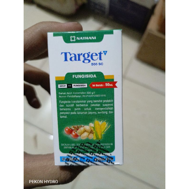 TARGET 500 SC 50 ML PERLAKUAN BENIH PENGENDALI BULAI BULE FUNGISIDA JAGUNG