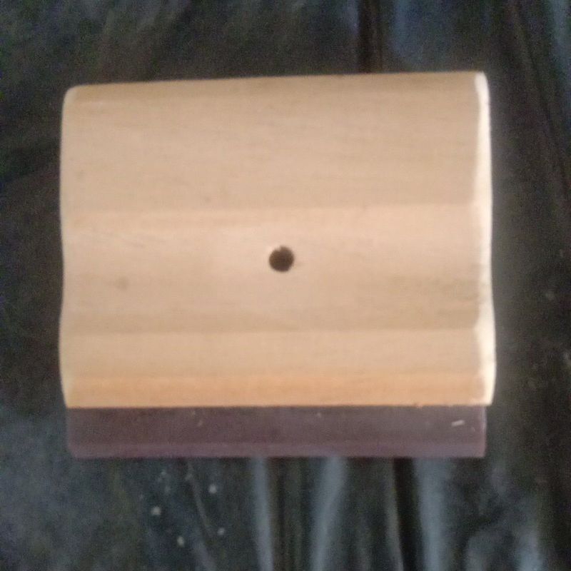 rakel sablon 10cm lubang tengah