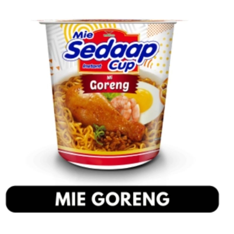 

Mie sedap cup 1 dus 12 pc bisa mix rasa sedaap murah